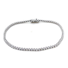 Load image into Gallery viewer, 18ct White Gold, 2.00ct Diamond Tennis Bracelet