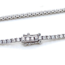 Load image into Gallery viewer, 18ct White Gold, 2.00ct Diamond Tennis Bracelet