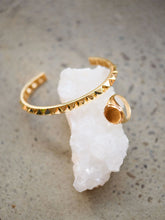 Load image into Gallery viewer, Arrow Spike Bangle, Goldplate