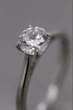 Load image into Gallery viewer, Platinum, 1.00ct F Si1 Mined Diamond Ring