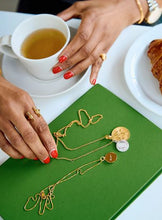 Load image into Gallery viewer, T-Bar Adjustable Ring, Goldplate