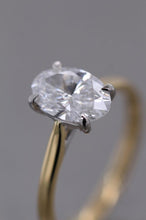 Load image into Gallery viewer, 18ct Yellow Gold & Platinum, 1.54ct D VS1 Laboratory Grown Diamond Ring