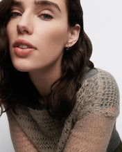 Load image into Gallery viewer, Lotus Small Hoops, Goldplate