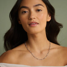 Load image into Gallery viewer, Insignia Sterling Silver Charm Necklace, Sterling Silver & Welsh Gold