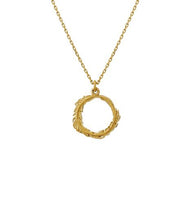 Load image into Gallery viewer, Plume Loop Necklace Necklace, 18ct Yellow Gold