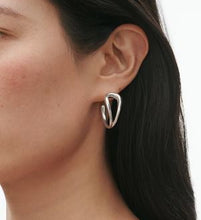 Load image into Gallery viewer, Mercy Earhoop, Sterling Silver