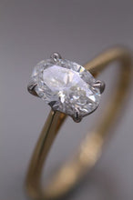 Load image into Gallery viewer, 18ct Yellow Gold & Platinum, 1.00ct D VS1 Laboratory Grown Diamond Ring