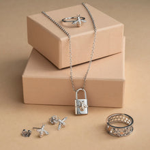 Load image into Gallery viewer, Nature's Wonder Honey Bee Stud Earrings, Sterling Silver & Welsh Gold