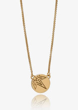 Load image into Gallery viewer, Mini Happy Face necklace, Goldplate