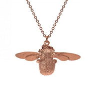 Load image into Gallery viewer, Bumblebee Necklace, Goldplate