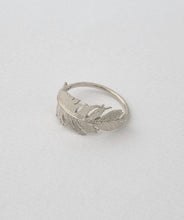 Load image into Gallery viewer, Wrapped Feather Ring, Sterling Silver