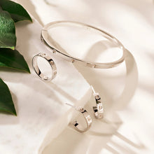 Load image into Gallery viewer, Tree of Life® Insignia Slim Band Ring, Sterling Silver & Welsh Gold