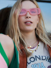 Load image into Gallery viewer, Mini Happy Face necklace, Goldplate