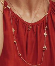 Load image into Gallery viewer, Small & Sweet Cherry Necklace, Goldplate