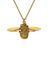 Load image into Gallery viewer, Bumblebee Necklace, Goldplate