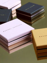 Load image into Gallery viewer, Hexagon Huggie Hoop, Solid 9ct White Gold