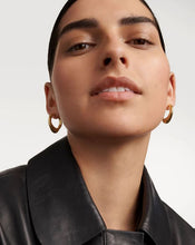 Load image into Gallery viewer, Riba Hoops, Goldplate