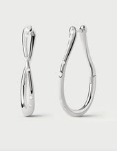 Load image into Gallery viewer, Air Hoops, Silver