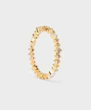 Load image into Gallery viewer, Lotus Ring, Goldplate
