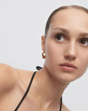 Load image into Gallery viewer, Volcano Hoops, Goldplate