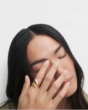 Load image into Gallery viewer, Orbit Ring, Goldplate