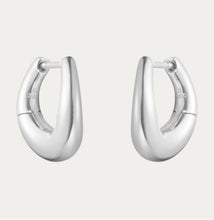 Load image into Gallery viewer, Offspring Earhoops Small, Sterling Silver