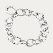 Load image into Gallery viewer, Offspring Link Bracelet Medium/Large, Sterling Silver