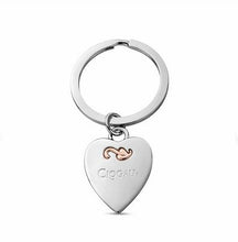 Load image into Gallery viewer, Insignia Heart Keyring