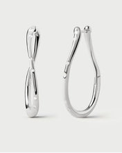 Load image into Gallery viewer, Air Hoops, Silver