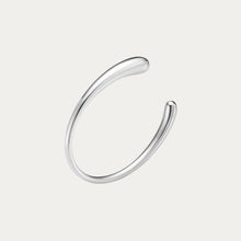 Load image into Gallery viewer, Mercy Open Bangle, Sterling Silver
