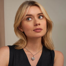 Load image into Gallery viewer, Cariad® Locket, Sterling Silver & Welsh Gold