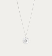 Load image into Gallery viewer, Daisy Pendant, Sterling Silver & Enamel
