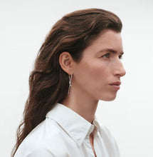 Load image into Gallery viewer, Mercy Long Dangle Earrings, Sterling Silver