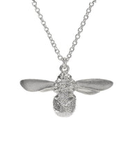 Load image into Gallery viewer, Baby Bee Necklace, Silver