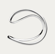 Load image into Gallery viewer, Infinity Bangle, Sterling Silver