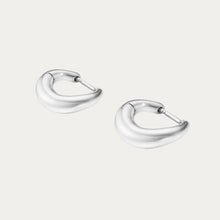 Load image into Gallery viewer, Offspring Earhoops Small, Sterling Silver