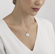 Load image into Gallery viewer, Daisy Pendant, Sterling Silver & Enamel