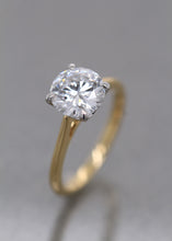 Load image into Gallery viewer, 18ct Yellow Gold & Platinum, 2.01ct D VS1 Laboratory Grown Diamond Ring