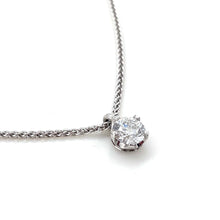 Load image into Gallery viewer, 18ct White Gold, 0.60ct Diamond Pendant