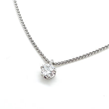 Load image into Gallery viewer, 18ct White Gold, 0.60ct Diamond Pendant