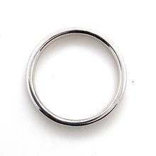 Load image into Gallery viewer, 18ct White Gold, 3mm Traditional Court Wedding Ring