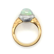 Load image into Gallery viewer, 22ct Yellow Gold & Platinum, 3.00ct Ethiopian Opal Ring
