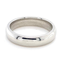 Load image into Gallery viewer, Platinum, 5mm Traditional Court Wedding Ring