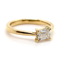 Load image into Gallery viewer, 18ct Yellow Gold, 0.60ct E VS2 Mined Diamond Ring