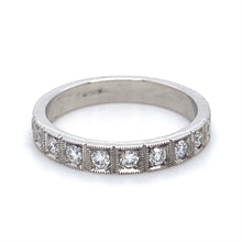 Load image into Gallery viewer, 18ct White Gold, 0.45tcw Diamond Eternity Ring