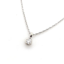 Load image into Gallery viewer, 18ct White Gold, 0.25ct Diamond Pendant