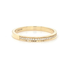 Load image into Gallery viewer, 18ct Yellow Gold, 0.07tcw Diamond Eternity Ring