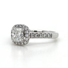 Load image into Gallery viewer, 18ct White Gold, 0.70ct G VS2 Mined Diamond Cluster Ring