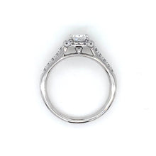Load image into Gallery viewer, 18ct White Gold, 0.70ct G VS2 Mined Diamond Cluster Ring