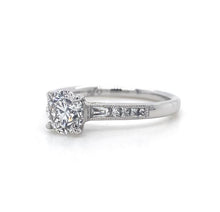 Load image into Gallery viewer, 18ct White Gold, 0.90ct E SI2 Mined Diamond Ring